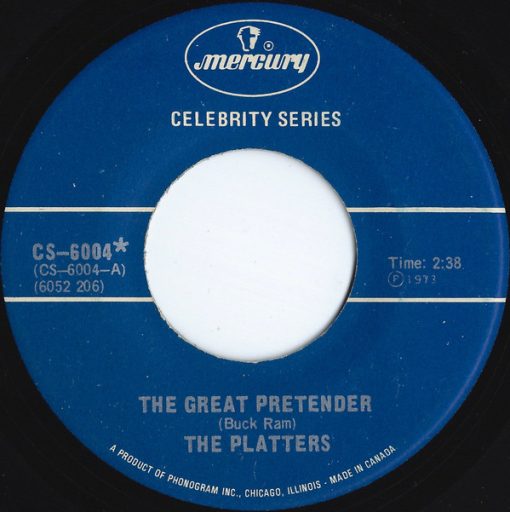 The Platters - The Great Pretender / Only You (7", Single, RE) (Near Mint (NM or M-))