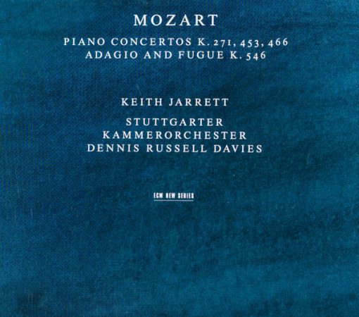 Wolfgang Amadeus Mozart, Keith Jarrett, Stuttgarter Kammerorchester, Dennis Russell Davies - Piano Concertos K. 271, 453, 466 / Adagio And Fugue K. 546 (2xCD, Album) (Mint (M))