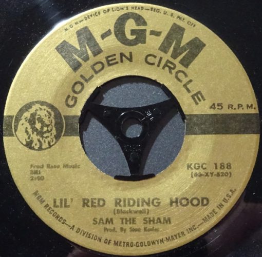 Sam The Sham & The Pharaohs - Lil' Red Riding Hood / The Hair On My Chinny Chin Chin (7", Single, RE) (Near Mint (NM or M-))