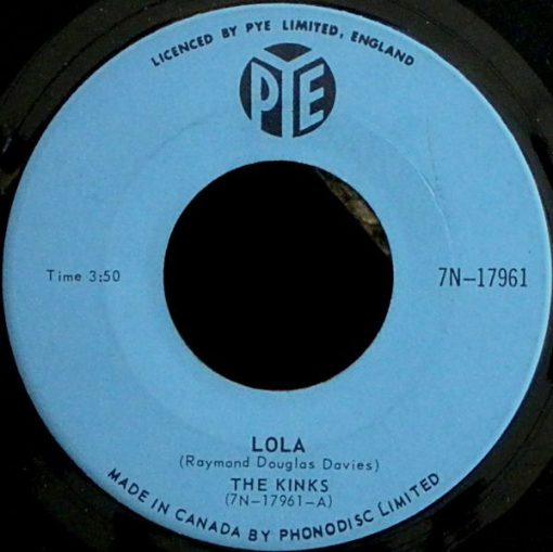 The Kinks - Lola (7", Single) (Near Mint (NM or M-))