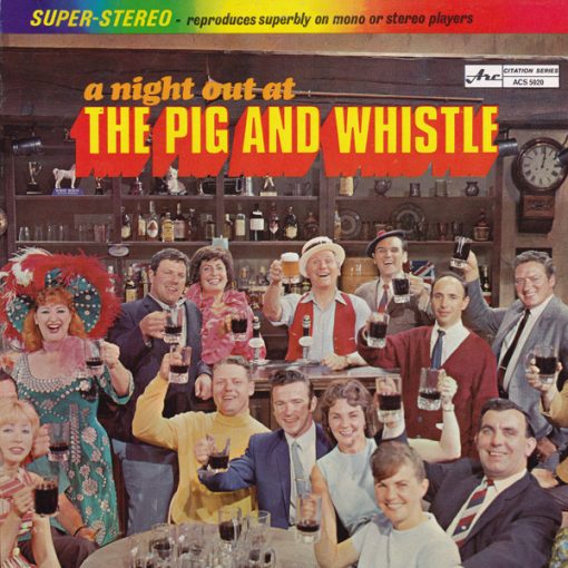 Various - A Night Out At The Pig And Whistle (LP, Album) (Mint (M))