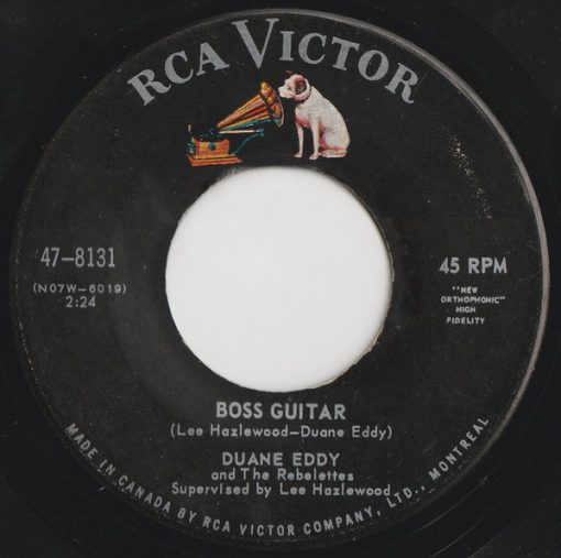 Duane Eddy & The Rebelettes / Duane Eddy - Boss Guitar / The Desert Rat (7", Single, Mono) (Very Good (VG))