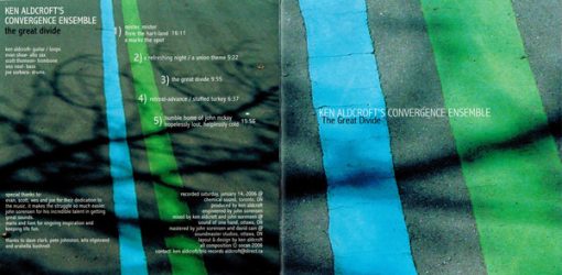 Ken Aldcroft's Convergence Ensemble - The Great Divide (CD) (Near Mint (NM or M-)) - Image 2