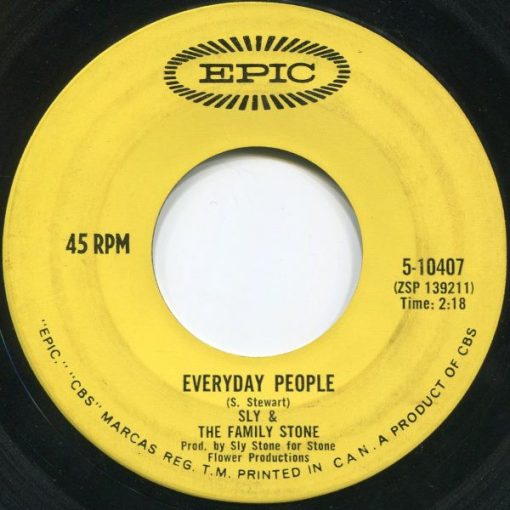 Sly & The Family Stone - Everyday People / Sing A Simple Song (7", Single) (Near Mint (NM or M-))