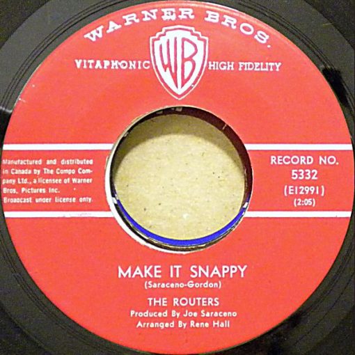 The Routers - Make It Snappy / Half Time (7", Single) (Very Good Plus (VG+))