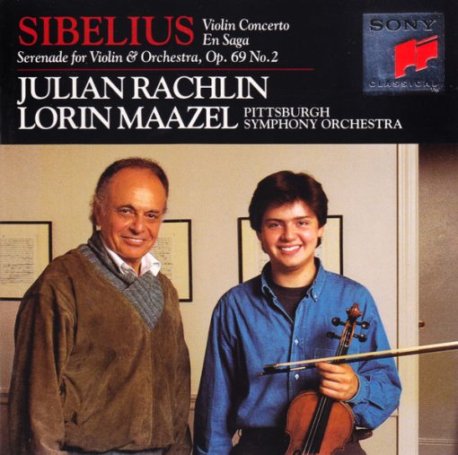 Jean Sibelius - Julian Rachlin, Lorin Maazel, Pittsburgh Symphony Orchestra - Violin Concerto / En Saga / Serenade For Violin & Orchestra, Op. 69 No.2 (CD, Album) (Near Mint (NM or M-))