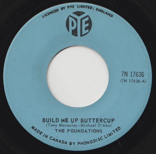 The Foundations - Build Me Up Buttercup (7", Single) (Near Mint (NM or M-))