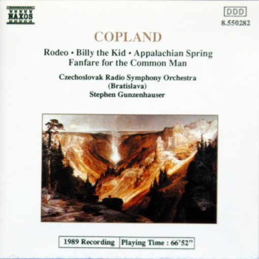 Aaron Copland - Slovak Radio Symphony Orchestra, Stephen Gunzenhauser - Rodeo • Billy The Kid • Appalachian Spring • Fanfare For The Common Man (CD, Album) (Near Mint (NM or M-))