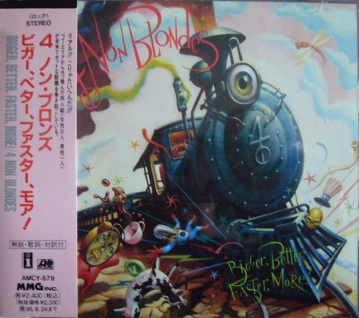 4 Non Blondes = 4 Non Blondes - Bigger, Better, Faster, More! = ビガー、ベター、ファスター、モア! (CD, Album) (Mint (M))