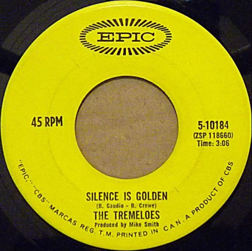 The Tremeloes - Silence Is Golden (7", Single) (Near Mint (NM or M-))