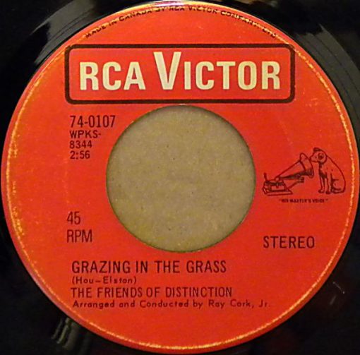 The Friends Of Distinction - Grazing In The Grass (7", Single) (Near Mint (NM or M-))