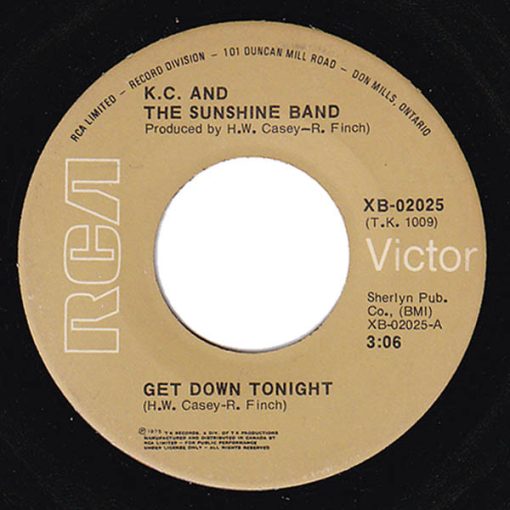 KC & The Sunshine Band - Get Down Tonight (7") (Near Mint (NM or M-))