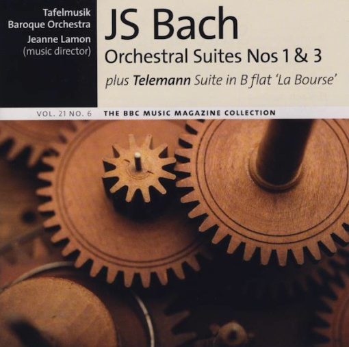 Johann Sebastian Bach Plus Georg Philipp Telemann - Orchestral Suites Nos 1 & 3 / Suite In B Flat 'La Bourse' (CD, Album) (Near Mint (NM or M-))