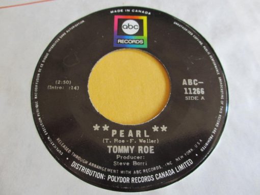 Tommy Roe - Pearl (7", Single) (Very Good Plus (VG+))