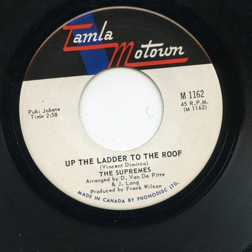 The Supremes - Up The Ladder To The Roof (7", Single) (Very Good (VG))