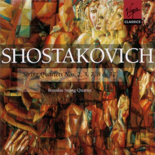 Dmitri Shostakovich - Borodin String Quartet - String Quartets Nos. 2, 3, 7, 8 & 12 (2xCD, Comp) (Near Mint (NM or M-))