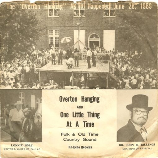 Lonnie Holt - Overton Hanging (7") (Very Good Plus (VG+))