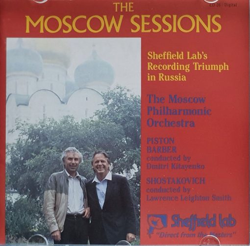 Moscow Philharmonic Orchestra, Dmitri Shostakovich, Walter Piston, Samuel Barber, Lawrence Leighton-Smith, Dimitrij Kitaenko - The Moscow Sessions (CD, Album) (Near Mint (NM or M-))