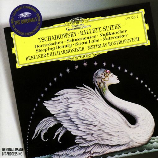 Pyotr Ilyich Tchaikovsky - Berliner Philharmoniker • Mstislav Rostropovich - Ballett-Suiten (CD, Comp, RE, RP, EDC) (Near Mint (NM or M-))