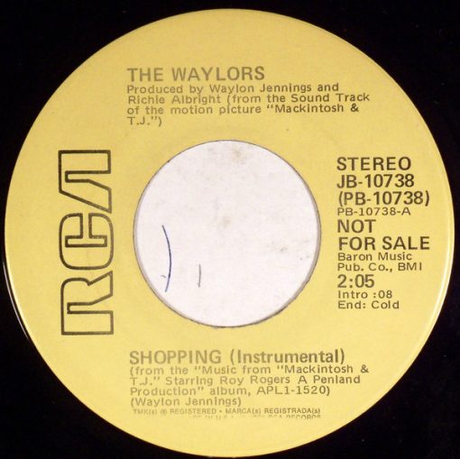 The Waylors - Shopping (7", Promo) (Very Good (VG))