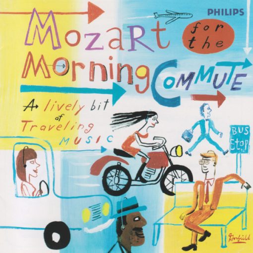 Wolfgang Amadeus Mozart - Mozart For The Morning Commute (A Lively Bit Of Traveling Music) (CD, Comp) (Near Mint (NM or M-))