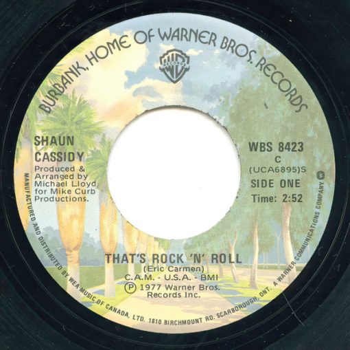 Shaun Cassidy - That's Rock 'N' Roll / I Wanna Be With You (7") (Near Mint (NM or M-))