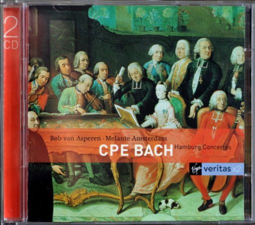 Carl Philipp Emanuel Bach, Bob van Asperen, Melante Amsterdam - Hamburg Concertos (2xCD, Album) (Near Mint (NM or M-))