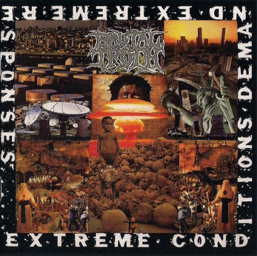 Brutal Truth - Extreme Conditions Demand Extreme Responses (CD, Album, Enh, RE) (Near Mint (NM or M-))