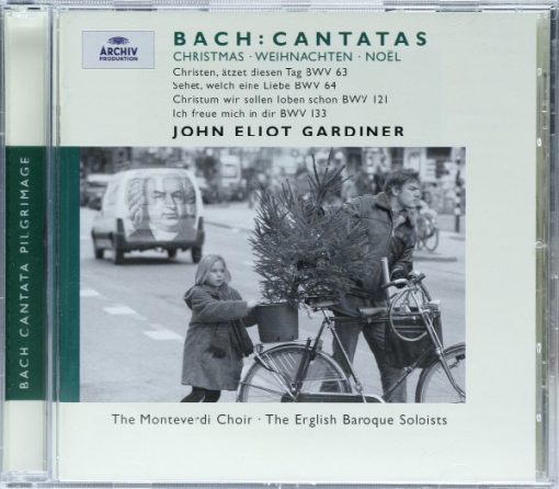 Johann Sebastian Bach, The Monteverdi Choir, The English Baroque Soloists, John Eliot Gardiner - Cantatas Christmas BWV63, BWV 64, BWV 121, BWV 133 (CD, Album) (Near Mint (NM or M-))