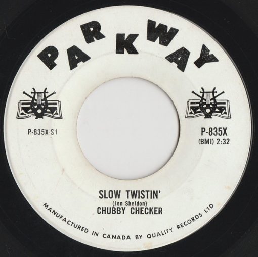 Chubby Checker - Slow Twistin' (7") (Near Mint (NM or M-))