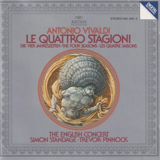 Antonio Vivaldi - The English Concert, Simon Standage, Trevor Pinnock - Le Quattro Stagioni = Die Vier Jahrezeiten = The Four Seasons = Les Quatre Saisons (CD, Album, RE) (Near Mint (NM or M-))