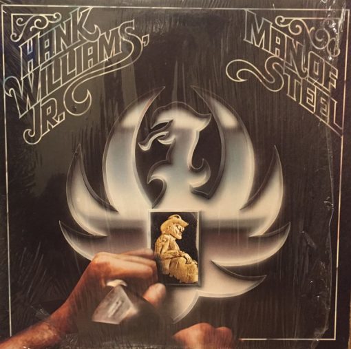 Hank Williams Jr. - Man Of Steel (LP, Album, Club, Col) (Mint (M))