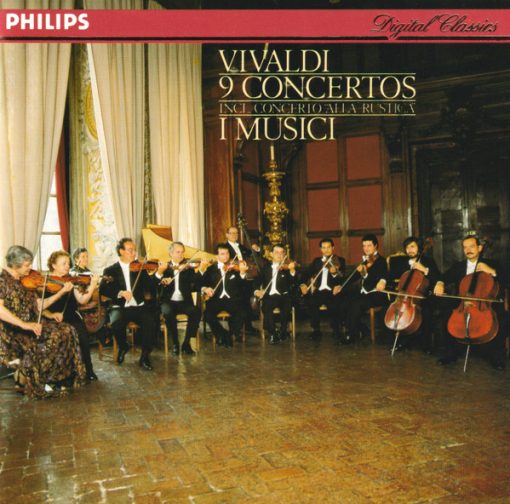 Antonio Vivaldi, I Musici - 9 Concertos (CD, Album) (Near Mint (NM or M-))