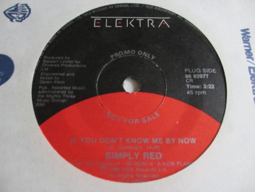 Simply Red - If You Don't Know Me By Now (7", Single, Promo) (Very Good Plus (VG+))