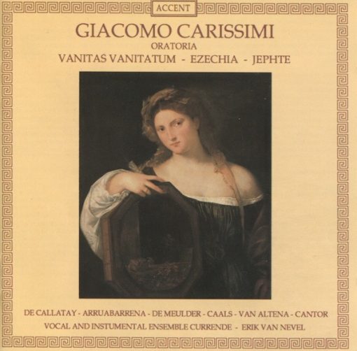 Giacomo Carissimi - Oratoria Vanitas Vanitatum - Ezechia - Jephte (CD, Album) (Near Mint (NM or M-))