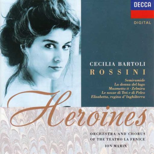 Cecilia Bartoli / Gioacchino Rossini / Orchestra Del Teatro La Fenice And Coro Del Teatro La Fenice / Ion Marin - Heroines (CD, Album) (Near Mint (NM or M-))