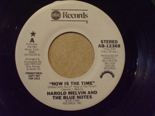 Harold Melvin And The Blue Notes - Now Is The Time / Power Of Love (7", Promo) (Near Mint (NM or M-))