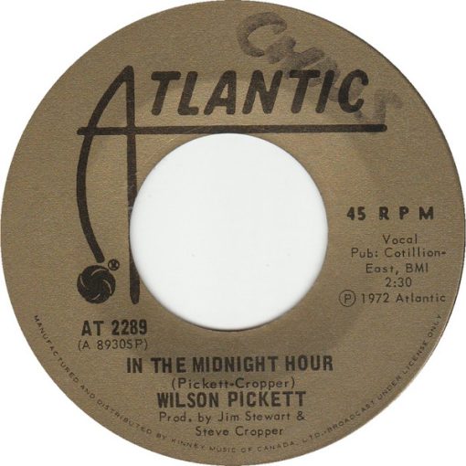 Wilson Pickett - In The Midnight Hour / For Better Or Worse (7", RE) (Near Mint (NM or M-))