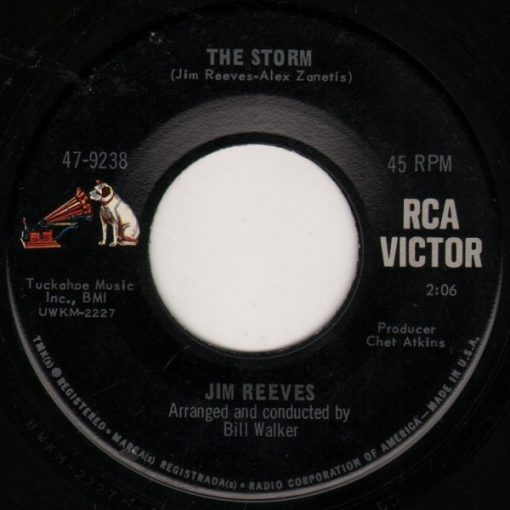 Jim Reeves - The Storm / Trying To Forget (7", Single) (Very Good Plus (VG+))