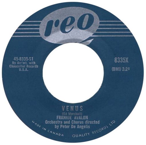 Frankie Avalon - Venus / I'm Broke (7", Single) (Near Mint (NM or M-))