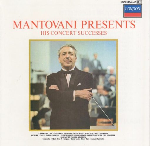 Mantovani - Mantovani Presents His Concert Successes (CD, Comp) (Near Mint (NM or M-))