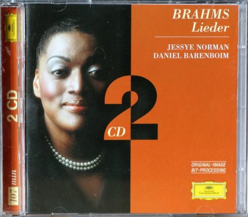 Johannes Brahms, Jessye Norman, Daniel Barenboim - Lieder (2xCD, Comp, RM) (Near Mint (NM or M-))