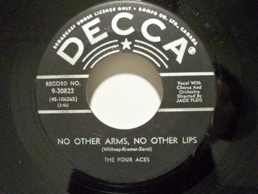 The Four Aces - No Other Arms, No Other Lips / The Inn Of The Sixth Happiness (7") (Near Mint (NM or M-))