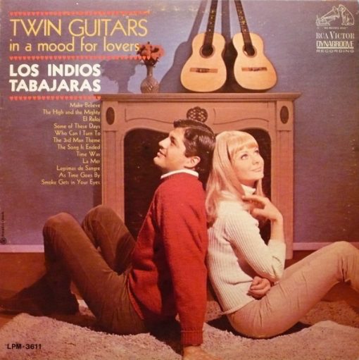 Los Indios Tabajaras - Twin Guitars — In A Mood For Lovers (LP, Mon) (Mint (M))