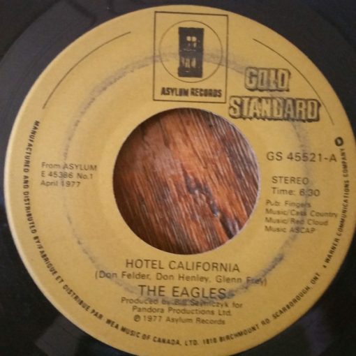 Eagles - Hotel California / New Kid In Town (7") (Near Mint (NM or M-))