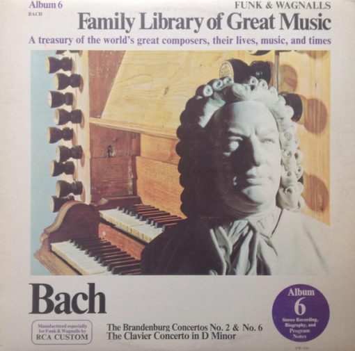 Johann Sebastian Bach - The Brandenburg Concertos No. 2 & No. 6 / The Clavier Concerto In D Minor (LP, Comp) (Mint (M))