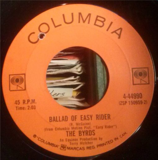 The Byrds - Ballad Of Easy Rider / Wasn't Born To Follow (7", Single) (Near Mint (NM or M-))