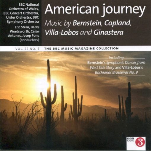 Various - American Journey (Music By Bernstein, Copland, Villa-Lobos And Ginastera) (CD) (Near Mint (NM or M-))