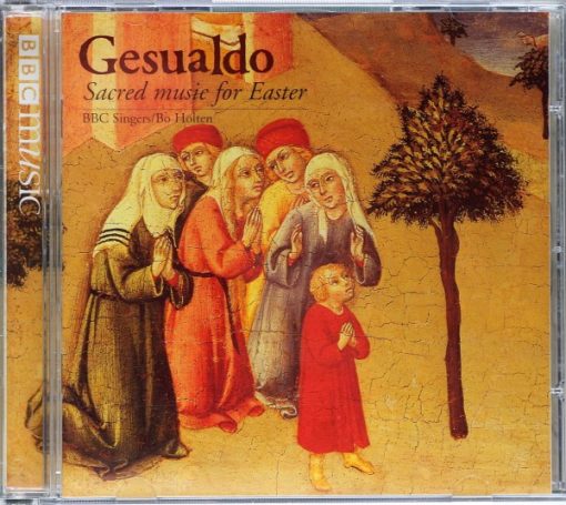 Carlo Gesualdo - BBC Singers, Bo Holten - Sacred Music For Easter (CD) (Near Mint (NM or M-))