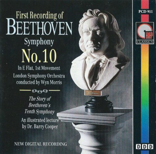 Ludwig van Beethoven, London Symphony Orchestra Conducted By Wyn Morris - First Recording Of Beethoven Symphony No. 10 In E Flat, 1st Movement (CD, Album, RE) (Near Mint (NM or M-))